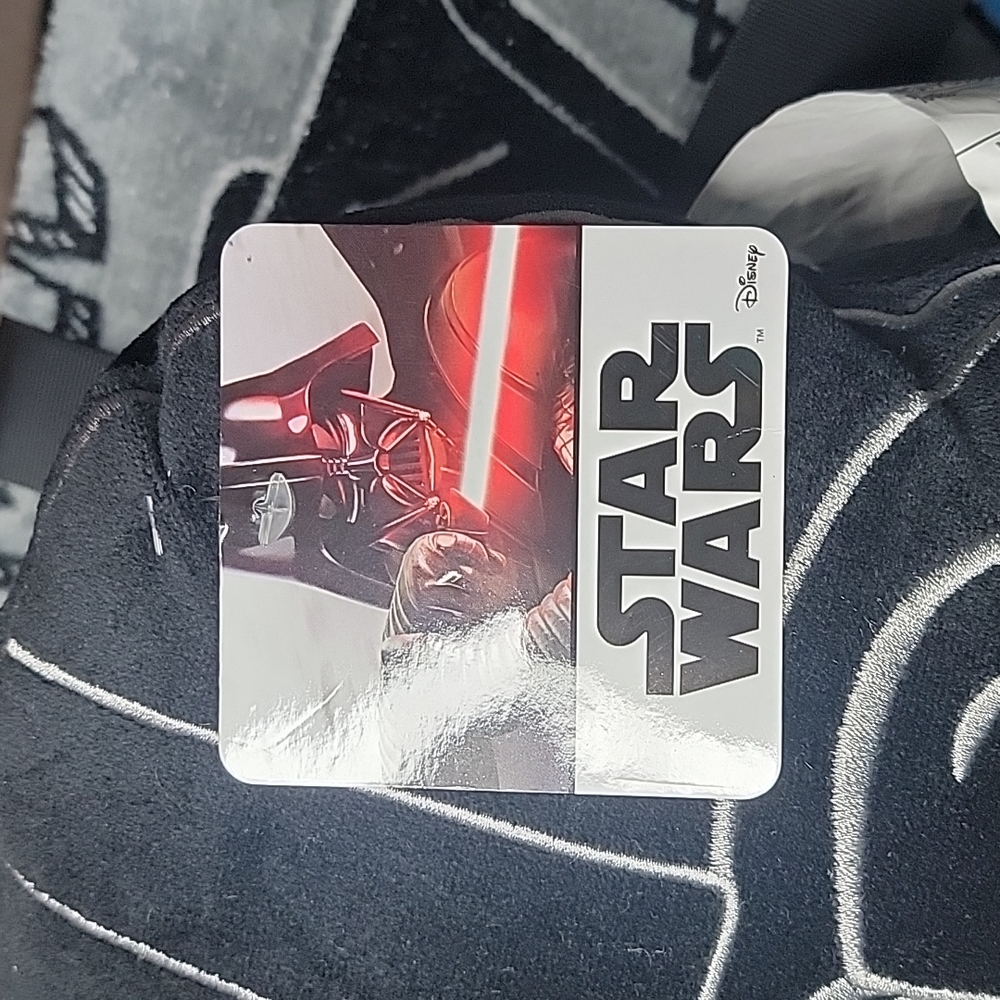 Nwt Disney Star Wars Pillow & Plush Throw Set - Picture 3 of 5